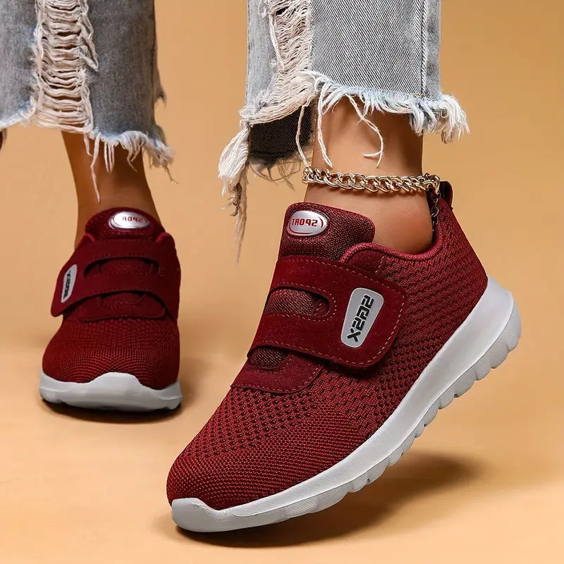 Borsa Confortevole con Strappi in Rete Traspirante per Donna
