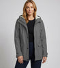Parka oversize con cappuccio e pelliccia ecologica da donna