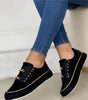 Sneakers con Dettaglio Dorato da Donna | Ideali per l'Uso Quotidiano