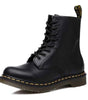 Stivali Martin con lacci in pelle da donna