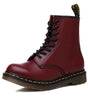 Stivali Martin con lacci in pelle da donna