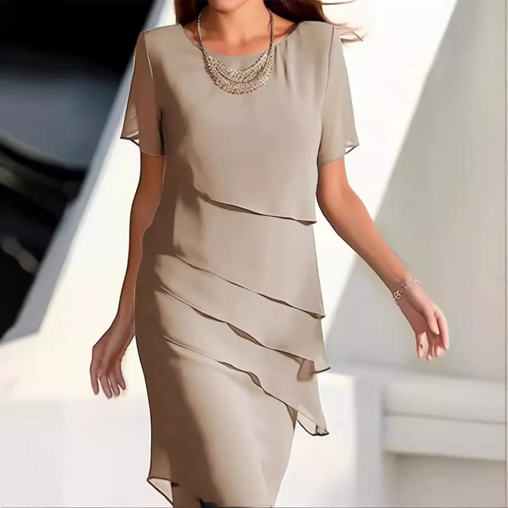 Robe Midi Casual pour Femme