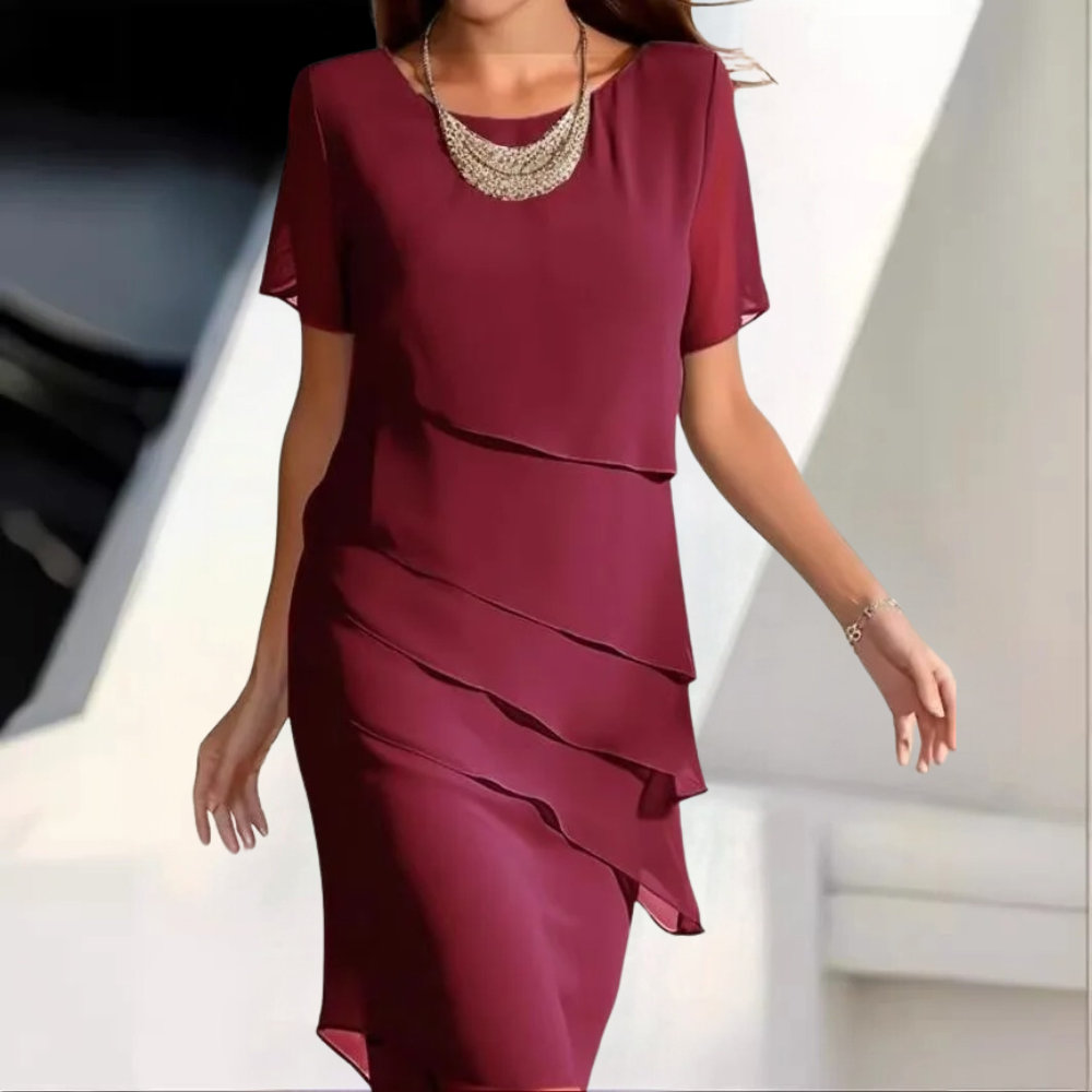 Robe Midi Casual pour Femme