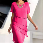 Robe Midi Casual pour Femme