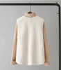 Gilet senza maniche in sherpa effetto pecora da donna