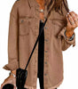 Veste en Denim Frangée pour Femmes