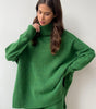 Ensemble pull à col roulé avec pantalon pour femme