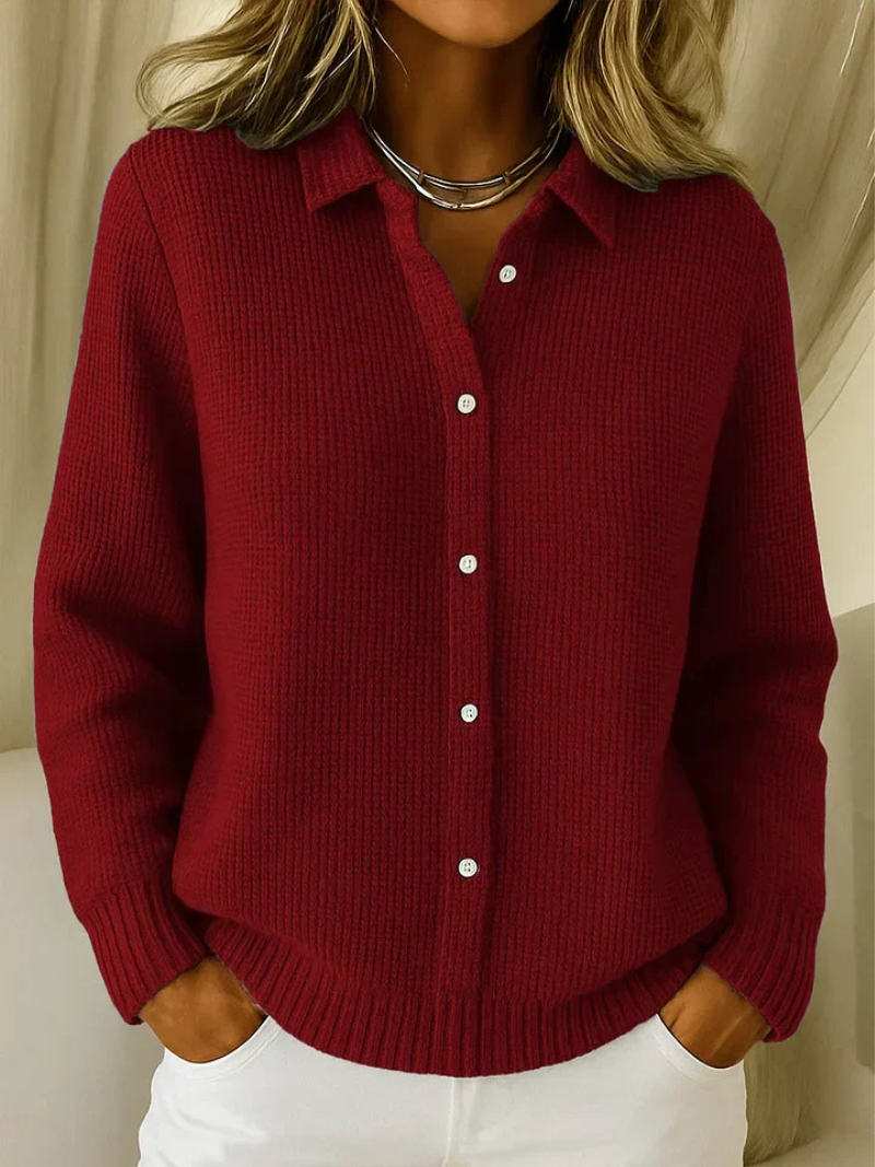 Gilet en coton tricoté pour femmes