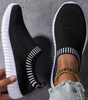 Sneakers Slip-On in Maglia Morbida da Donna