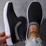 Sneakers Slip-On in Maglia Morbida da Donna