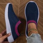 Sneakers Slip-On in Maglia Morbida da Donna