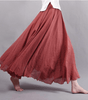Gonna lunga in lino taglio A da donna | Ideale per l'estate