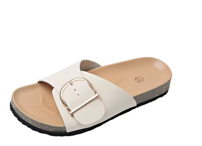 Sandali con fibbie comodi da donna