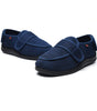 Chausson donna comfort per piedi larghi con chiusura a strappo in maglia