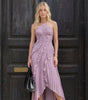 Vestito midi a volant per donna | Ideale per eventi speciali