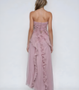Vestito midi a volant per donna | Ideale per eventi speciali