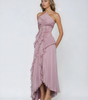 Vestito midi a volant per donna | Ideale per eventi speciali