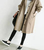 Cappotto lungo oversize con cappuccio da donna