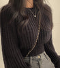 Pull col rond pour Femme