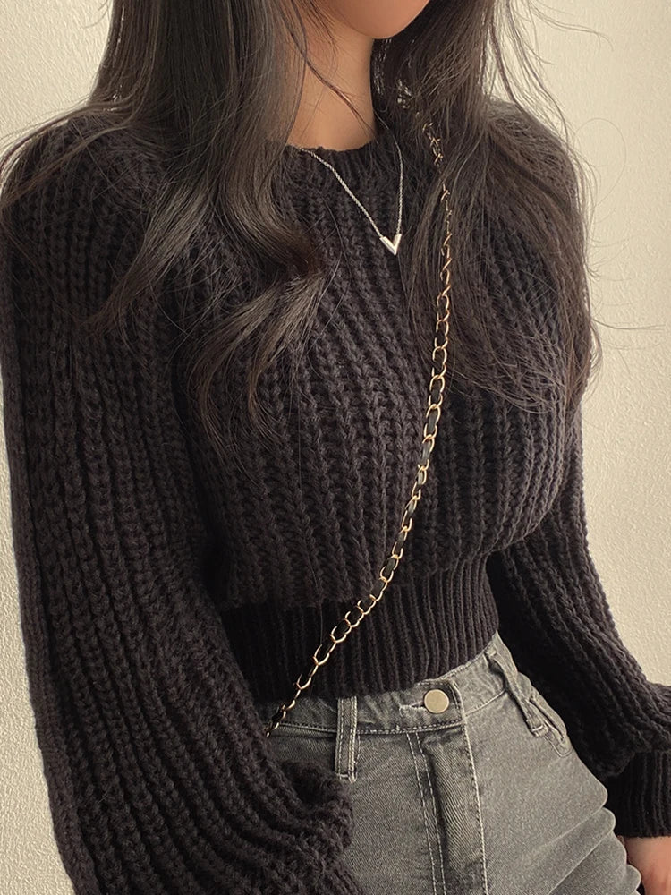 Pull col rond pour Femme