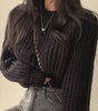 Pull col rond pour Femme