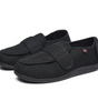 Chausson donna comfort per piedi larghi con chiusura a strappo in maglia
