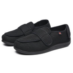 Chausson donna comfort per piedi larghi con chiusura a strappo in maglia