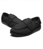 Chausson donna comfort per piedi larghi con chiusura a strappo in maglia