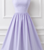 Vestito midi con scollo ascot e taglio svasato da donna | Ideale per l'estate