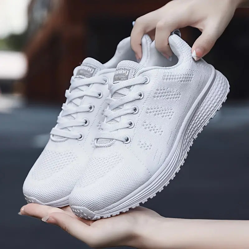 Scarpa leggera e confortevole in maglia traspirante da donna
