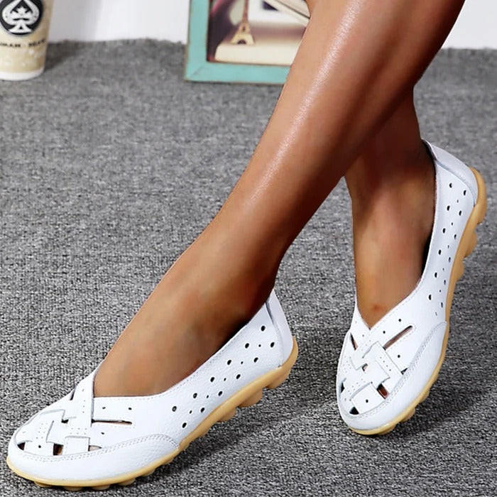 Ballerine in pelle microfibra comode per donna | Ideali per tutti i giorni