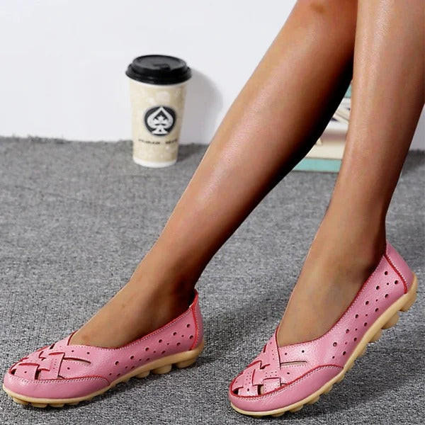 Ballerine in pelle microfibra comode per donna | Ideali per tutti i giorni