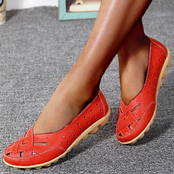Ballerine in pelle microfibra comode per donna | Ideali per tutti i giorni