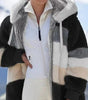 Felpa oversize con cappuccio da donna