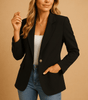 Blazer Classique à Une Boutonnière pour Femmes - Emilia Lane