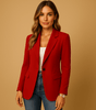 Blazer Classique à Une Boutonnière pour Femmes - Emilia Lane