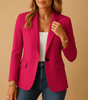 Blazer Classique à Une Boutonnière pour Femmes - Emilia Lane