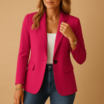 Blazer Classique à Une Boutonnière pour Femmes - Emilia Lane