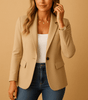 Blazer Classique à Une Boutonnière pour Femmes - Emilia Lane