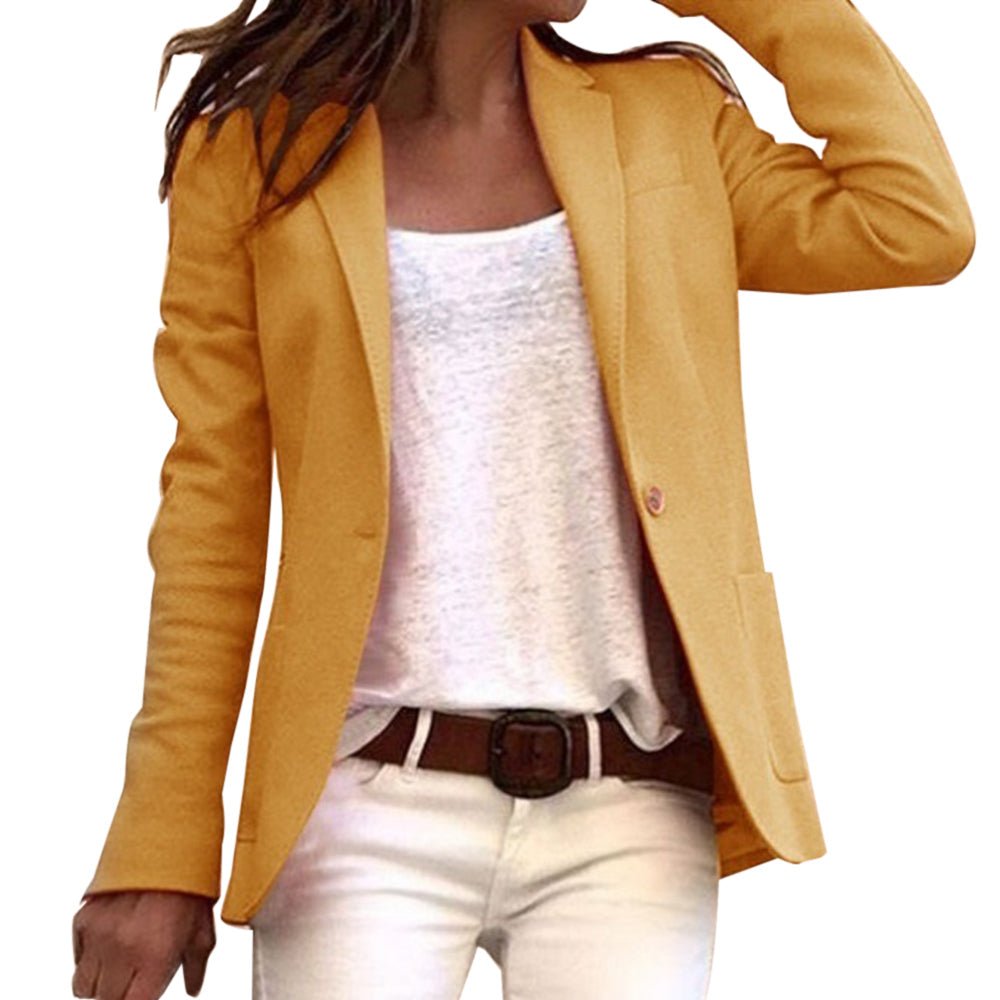Blazer Long à Manches Longues pour Femmes - Emilia Lane