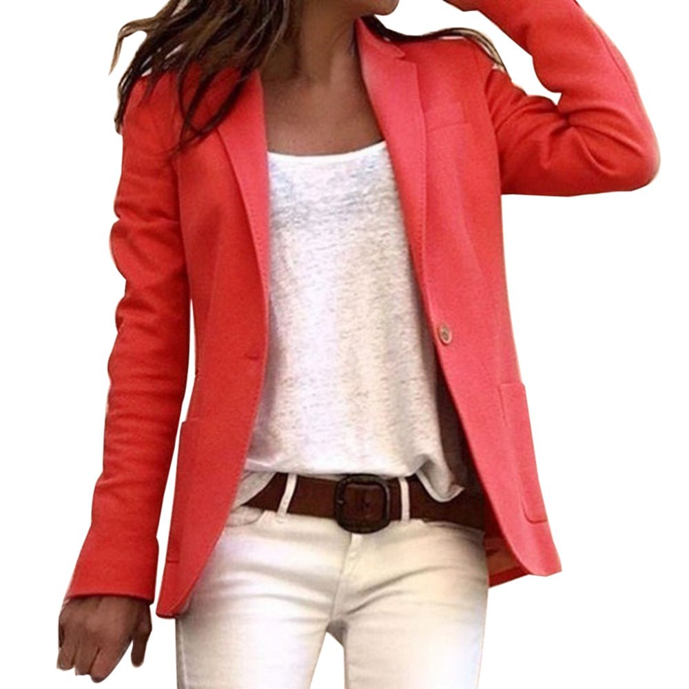 Blazer Long à Manches Longues pour Femmes - Emilia Lane