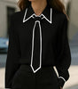 Blouse à col oversize pour Femme - Emilia Lane