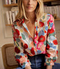 Blouse à Manches Longues Imprimée Fleurie pour Femmes - Emilia Lane