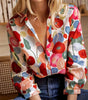 Blouse à Manches Longues Imprimée Fleurie pour Femmes - Emilia Lane