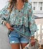 Blouse d'été à imprimé floral pour femmes - Emilia Lane