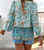 Blouse d'été à imprimé floral pour femmes - Emilia Lane