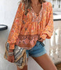 Blouse d'été à imprimé floral pour femmes - Emilia Lane