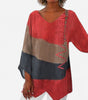 Blouse Longue à Manches V pour Femme - Emilia Lane