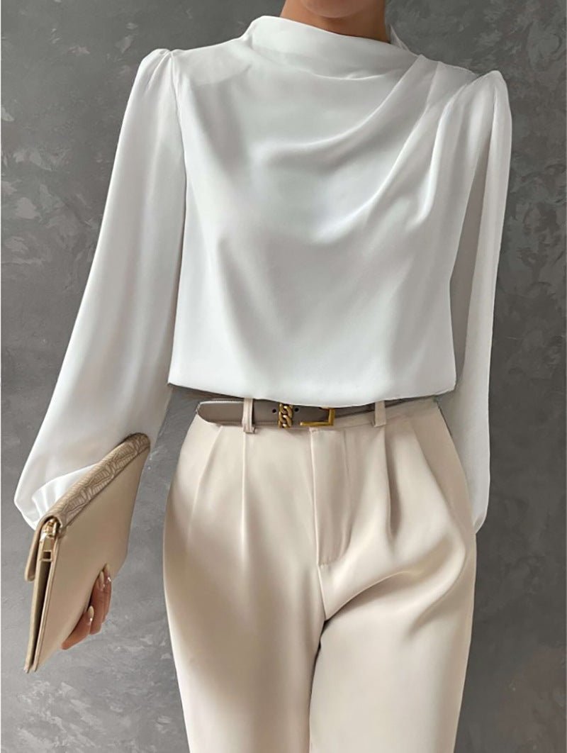 Blouse Satinée pour Femme - Emilia Lane