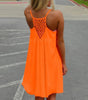 Robe de Plage d'Été Sans Manches pour Femmes